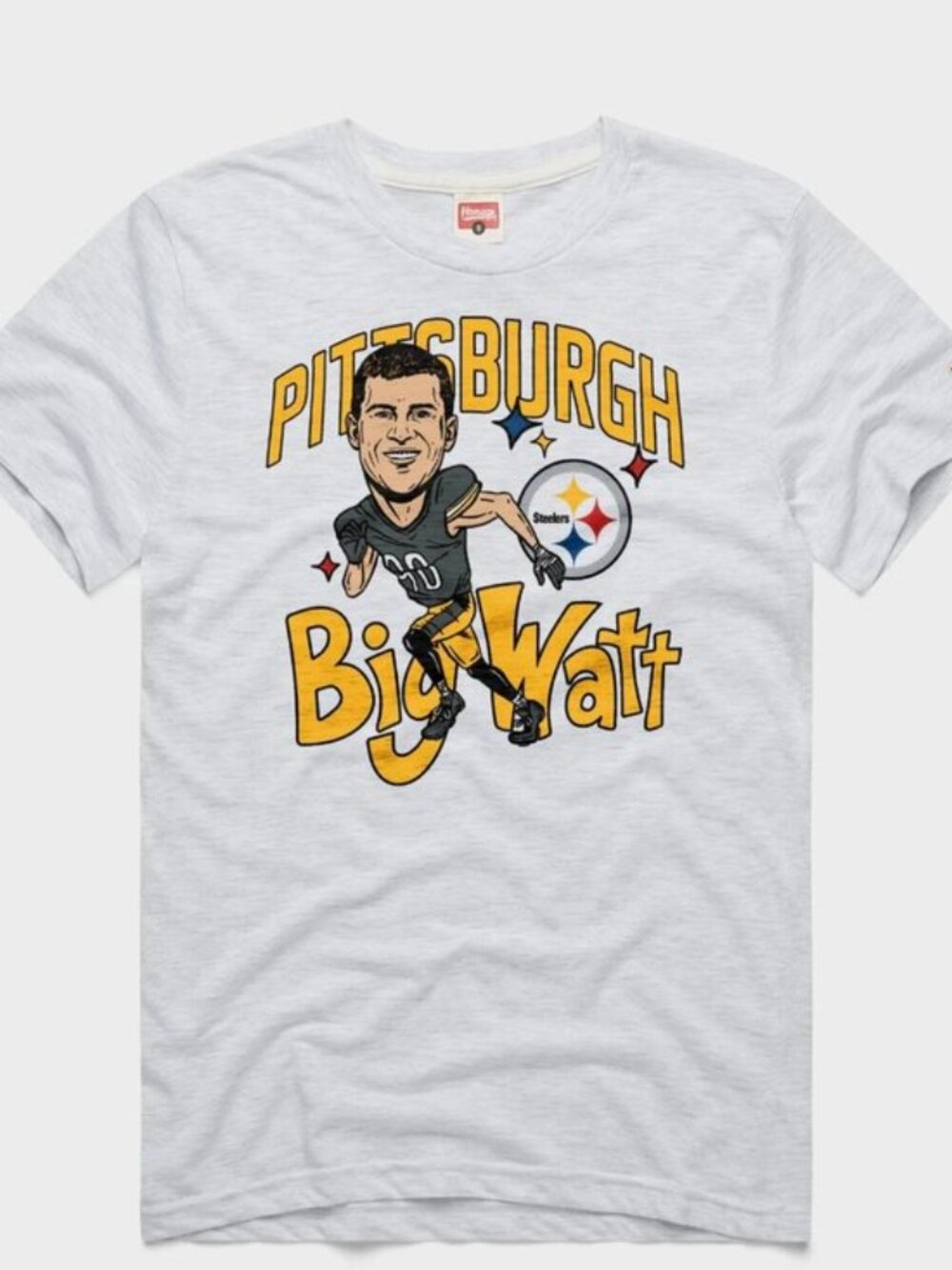 HOMAGE x Giant Eagle T.J. Watt Big Watt Pittsburgh Steelers Tee